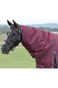 2025 Weatherbeeta Comfitec Essential Turnout Neck Cover 1029024 - Burgundy